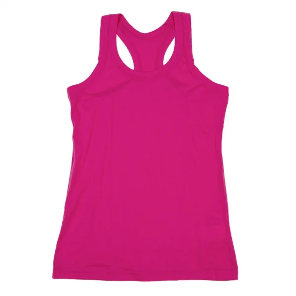 ヨウジヤマモト ファムYohji Yamamoto FEMME コットンテンセルベーシックタンクトップ ピンク2 K-115747_002