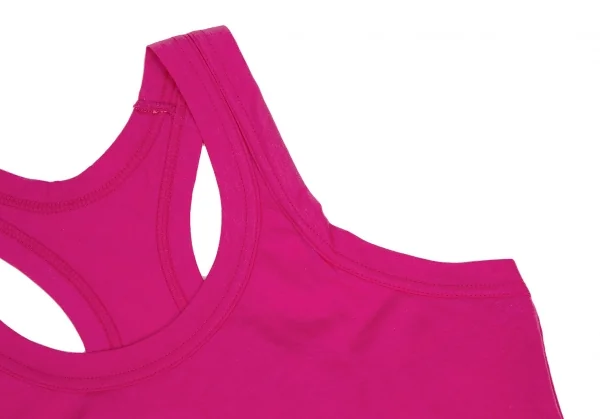 ヨウジヤマモト ファムYohji Yamamoto FEMME コットンテンセルベーシックタンクトップ ピンク2 K-115747_005