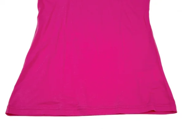 ヨウジヤマモト ファムYohji Yamamoto FEMME コットンテンセルベーシックタンクトップ ピンク2 K-115747_006