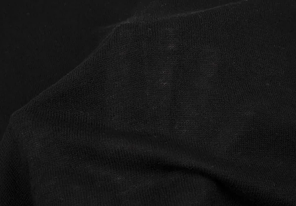 ヨウジヤマモト ファムYohji Yamamoto FEMME コットンカシミヤ裾フレアニットタンクトップ 黒2 K-115749_014