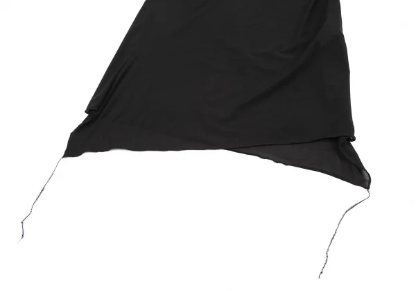 ヨウジヤマモト ファムYohji Yamamoto FEMME ナイロンストレッチシースルーカットソー 黒3 K-115756_007