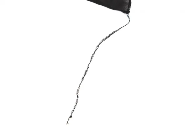 ヨウジヤマモト ファムYohji Yamamoto FEMME ナイロンストレッチシースルーカットソー 黒3 K-115756_008