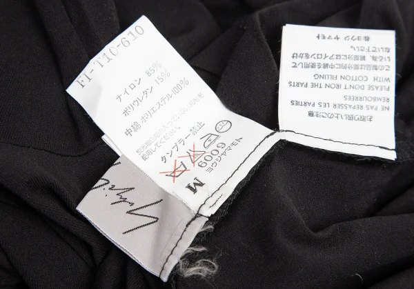 Yohji Yamamoto FEMME Padding Cuff Long Sleeve Top K-115759_015