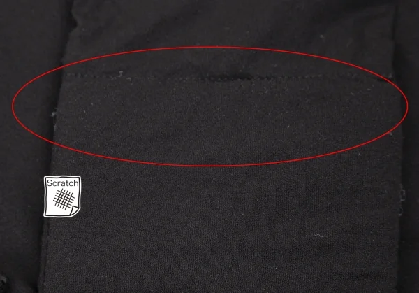 Yohji Yamamoto FEMME Padding Cuff Long Sleeve Top K-115759_008