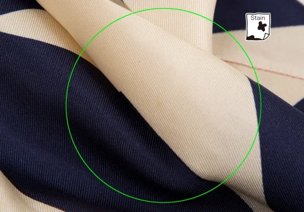 グッチGUCCI シルクスタープリントプリーツワイドパンツ クリーム紺赤44 K-115807_009