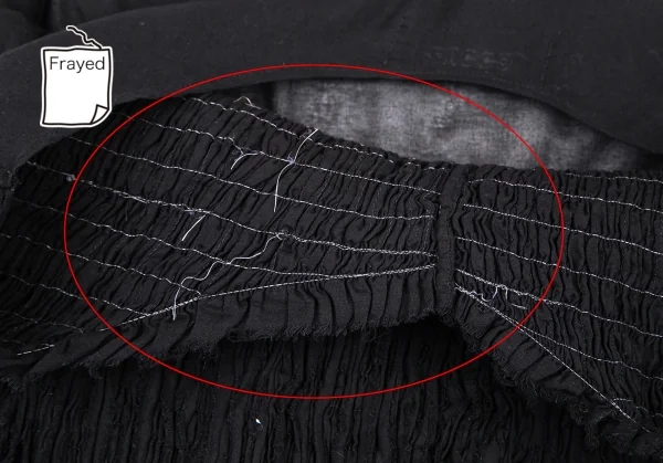 ズッカzucca フロントギャザーデザインノースリーブ 黒M K-115820_004