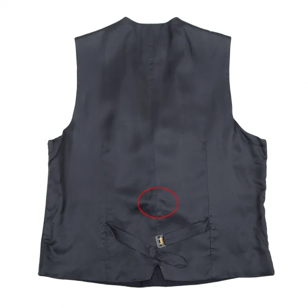 ダンヒルdunhill ウールダブルジレ 紺48 K-115827_010