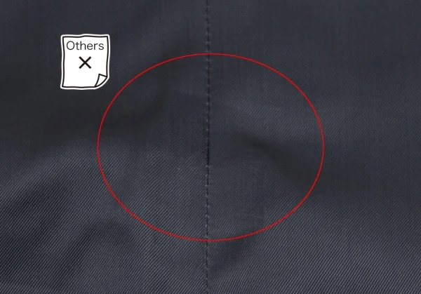 ダンヒルdunhill ウールダブルジレ 紺48 K-115827_011