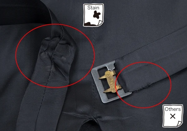 ダンヒルdunhill ウールダブルジレ 紺48 K-115827_013