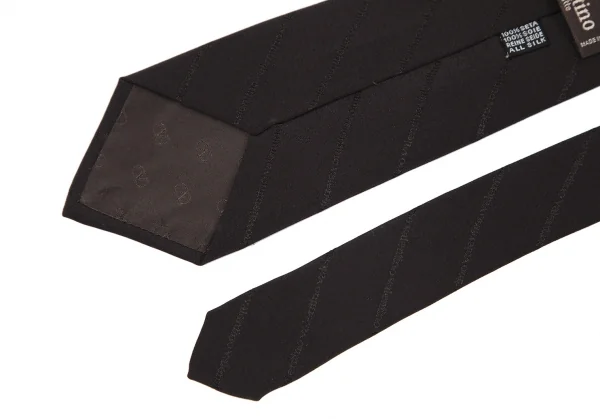 VALENTINO Logo Regimental Silk Tie K-115831_005