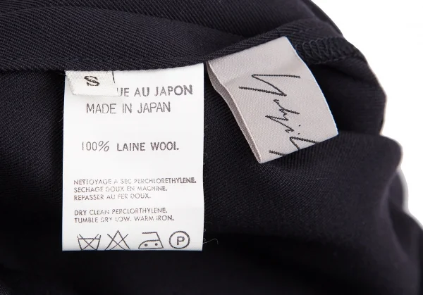 Yohji Yamamoto FEMME Wool Shirt Dress K-115855_015