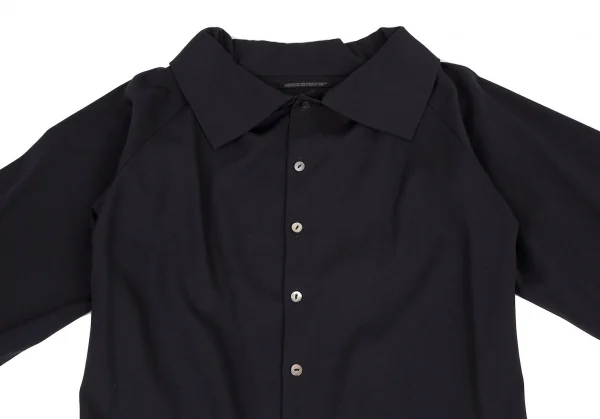 Yohji Yamamoto FEMME Wool Shirt Dress K-115855_003