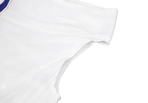 ヨウジヤマモト ファムYohji Yamamoto FEMME インドコットンテープ切替アシンメトリーサロペットワンピース オフ2 K-115888_007