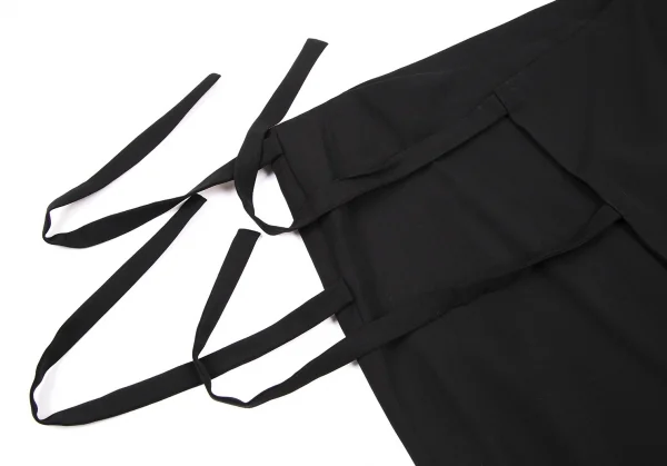 ヨウジヤマモト ファムYohji Yamamoto FEMME ウールギャバコードデザインスカート 黒SS K-115896_005