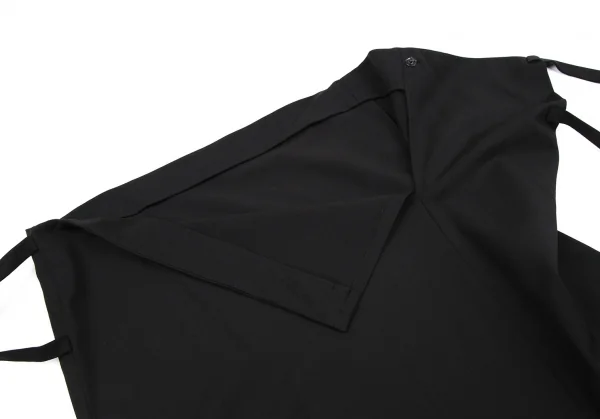 ヨウジヤマモト ファムYohji Yamamoto FEMME ウールギャバコードデザインスカート 黒SS K-115896_006