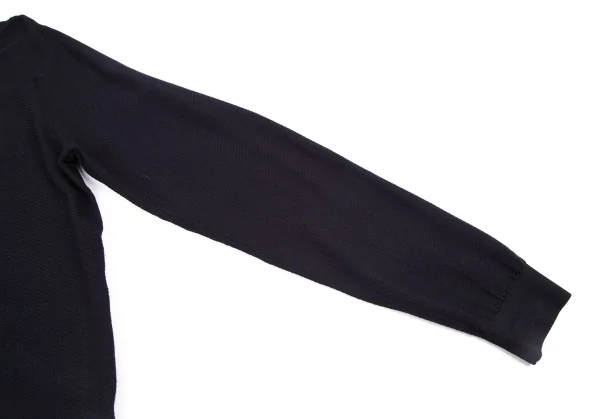 EMPORIO ARMANI Herringbone Woven Knit Top K-115944_004