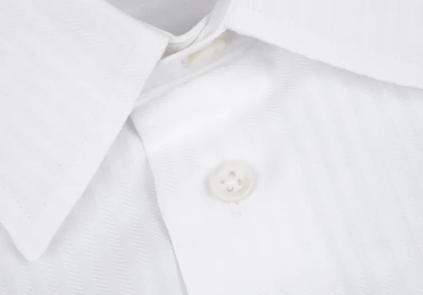 アルマーニコレツィオーニARMANI COLLEZIONI コットンシャドーストライプシャツ 白43 K-115950_007