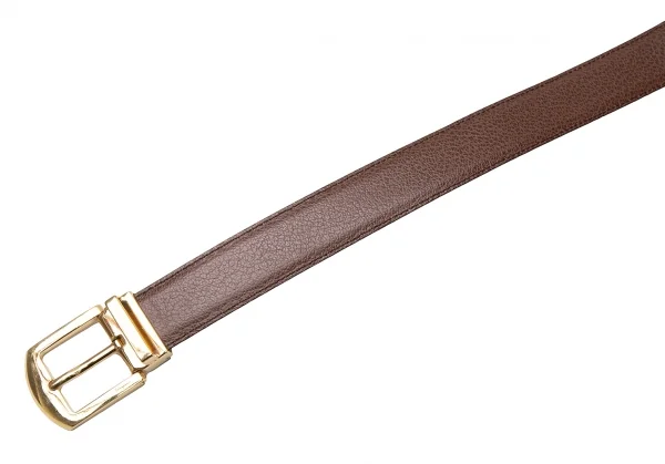 サルヴァトーレフェラガモ Salvatore Ferragamo レザーベルト 茶 K-115964_003