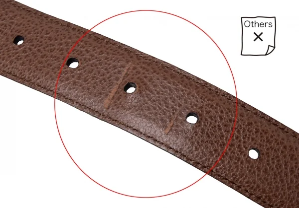 サルヴァトーレフェラガモ Salvatore Ferragamo レザーベルト 茶 K-115964_006