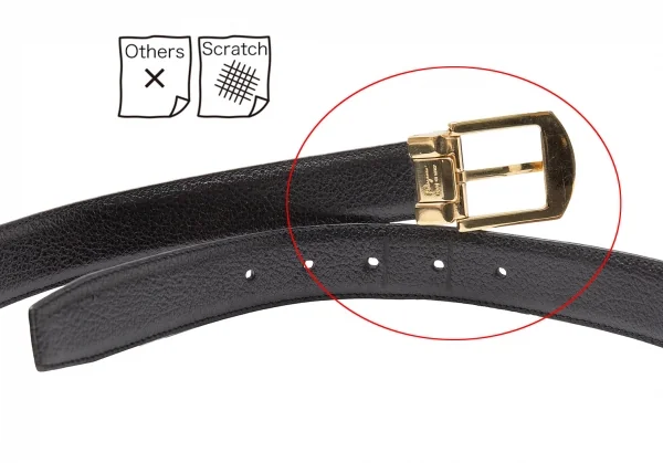 サルヴァトーレフェラガモ Salvatore Ferragamo レザーベルト 茶 K-115964_007