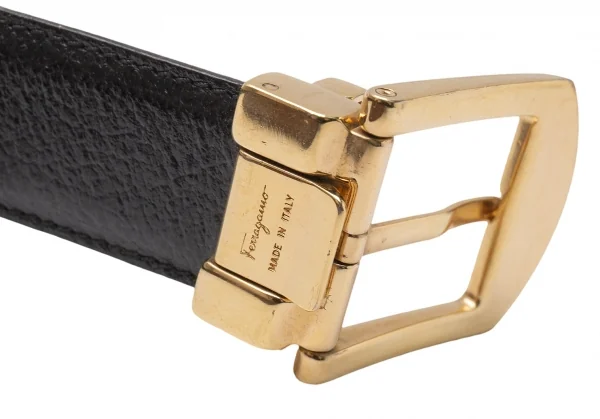 サルヴァトーレフェラガモ Salvatore Ferragamo レザーベルト 茶 K-115964_008