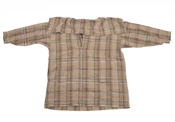 プランテーションPlantation ネップコットンチェックセットアップ モカM K-115982_003
