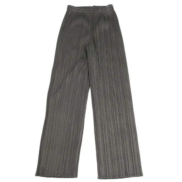 プリーツプリーズPLEATS PLEASE プリーツハイネックセットアップ グレー3 K-115986_013