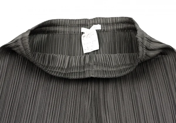 プリーツプリーズPLEATS PLEASE プリーツハイネックセットアップ グレー3 K-115986_014