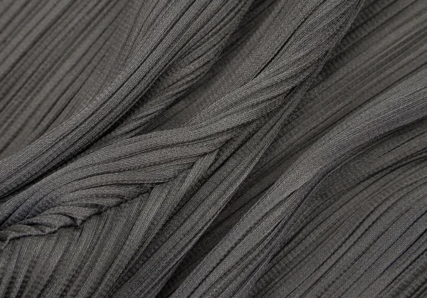 プリーツプリーズPLEATS PLEASE プリーツハイネックセットアップ グレー3 K-115986_018