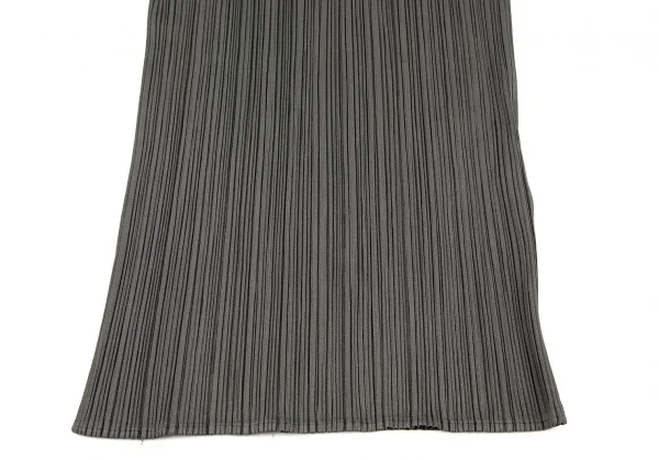 プリーツプリーズPLEATS PLEASE プリーツハイネックセットアップ グレー3 K-115986_008