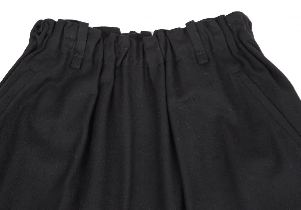 イッセイミヤケペルマネンテISSEY MIYAKEPERMANENTE ウールペンギンサルエルパンツ 黒M K-115989_003