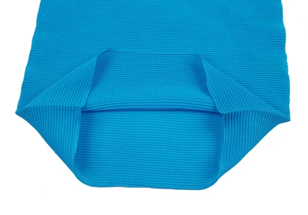 イッセイミヤケISSEY MIYAKEPLEATS (T.) ストレッチプリーツハイネックカットソー 水色M K-115994_008