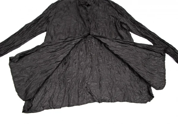 ISSEY MIYAKE Wrinkle Pleats Long Sleeve Shirt K-116019_010
