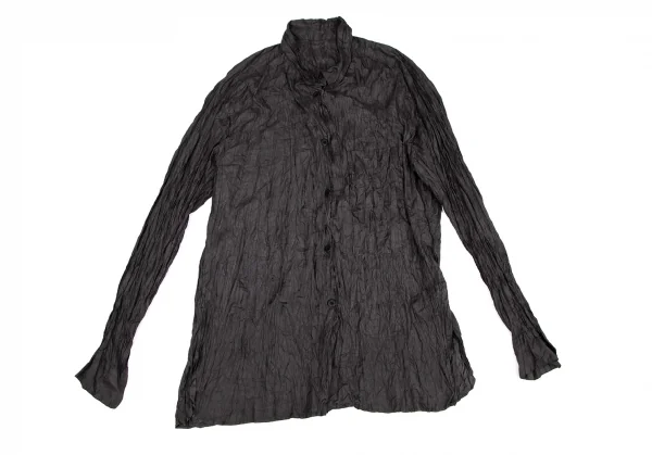 ISSEY MIYAKE Wrinkle Pleats Long Sleeve Shirt K-116019_002