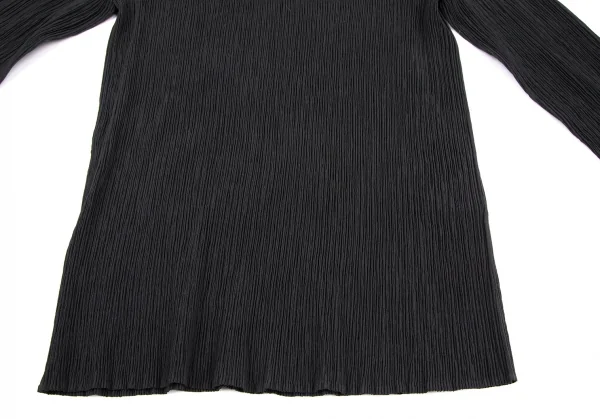 ISSEY MIYAKE Pleats High-neck Long Sleeve Top K-116030_006