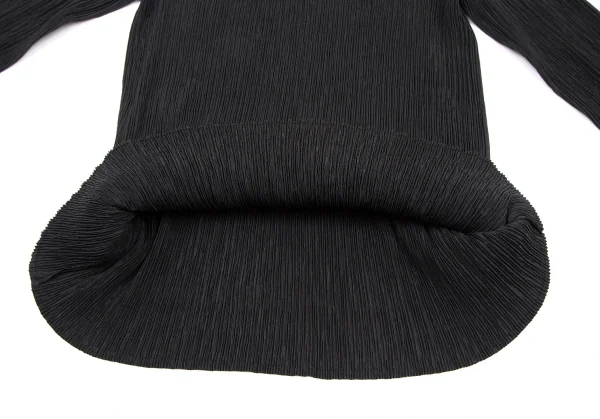 ISSEY MIYAKE Pleats High-neck Long Sleeve Top K-116030_007
