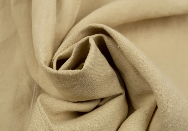 ヨウジヤマモト ファムYohji Yamamoto FEMME リネンボタンレスカットコート ベージュ2 K-116043_017