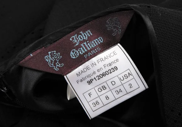 John Galliano Watermark Check Dress K-116047_015