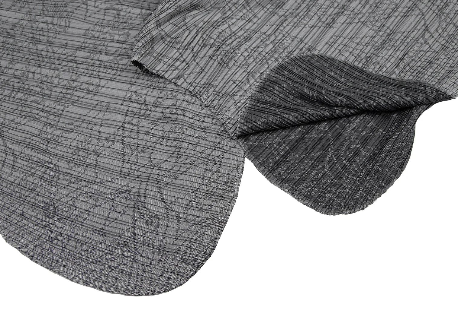 ミーバイイッセイミヤケ サルエルパンツ バルーンパンツ カーキ グレー系 イッセイミヤケISSEY MIYAKE ジャガード織りバイアスプリーツ