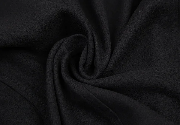 ワイズY's レーヨンジョーゼット3Bジャケット 黒2 K-116073_013