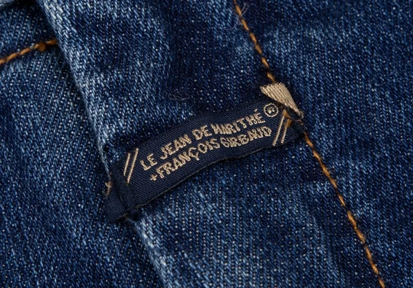 ルジャンドゥ マリテフランソワジルボーLE JEAN DE MARITHE FRANCOIS GIRBAUD ラインテープ装飾デザインデニムシャトルパンツ インディゴ33 K-116079_005