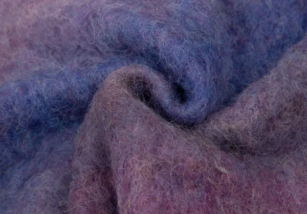 ビームス フューチャー アーカイブBEAMS FUTURE ARCHIVE ANTI VINTAGEグラデーションシャギーニットカーディガン パープルM K-116080_011