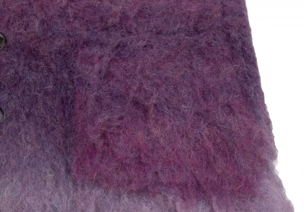 ビームス フューチャー アーカイブBEAMS FUTURE ARCHIVE ANTI VINTAGEグラデーションシャギーニットカーディガン パープルM K-116080_007