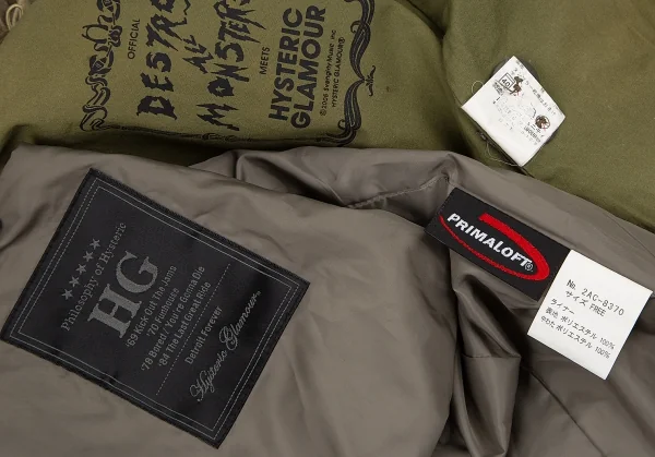 HYSTERIC GLAMOUR×DESTROY ALL MONSTERS Printed Mods Coat K-116094_019