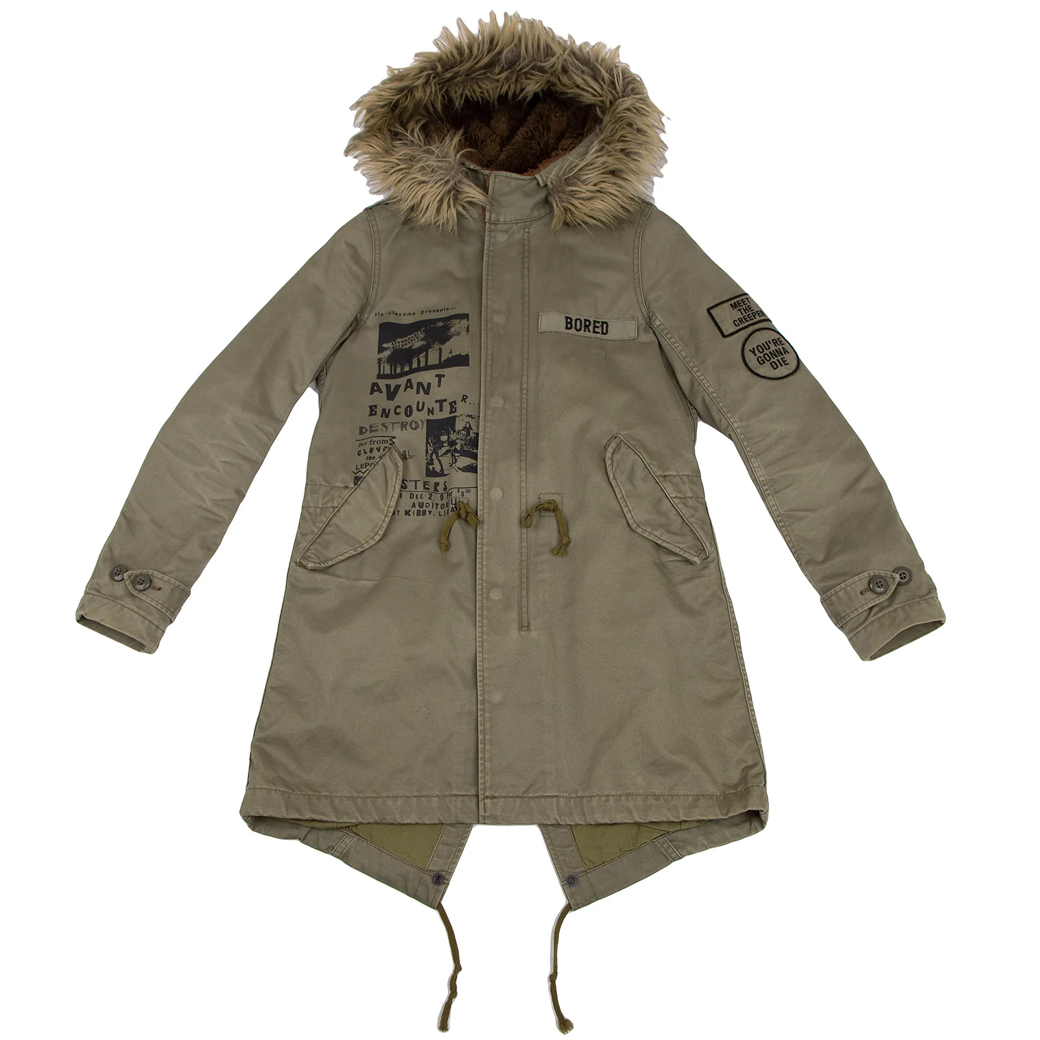 Hysteric Glamourモッズコート ヒステリックグラマーHYSTERIC GLAMOUR×DESTROY ALL MONSTERS