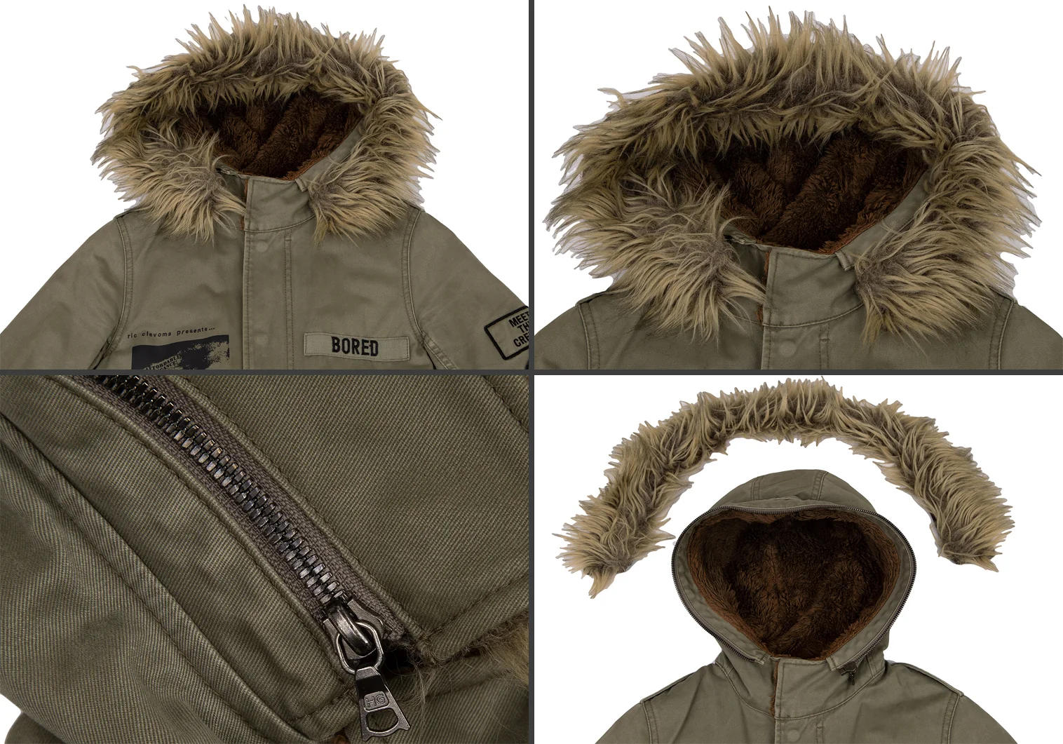 良品　90s オゾンコミュニティ　モッズコート ヒステリックグラマー　カーキ 良品 90s オゾンコミュニティ モッズコート ヒステリック