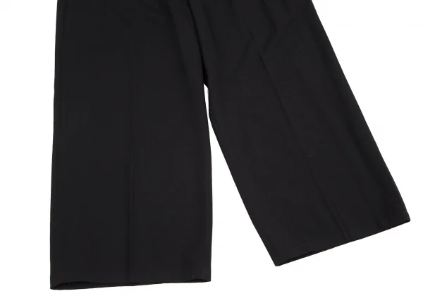 ワイズY's ウールギャバサスペンダーワイドパンツ 黒M位 K-116108_009
