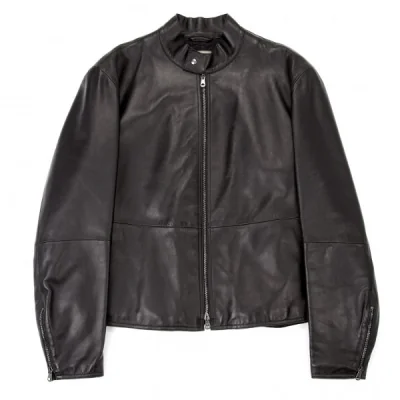 エンポリオ アルマーニEMPORIO ARMANI 中綿キルトライダーズレザージャケット