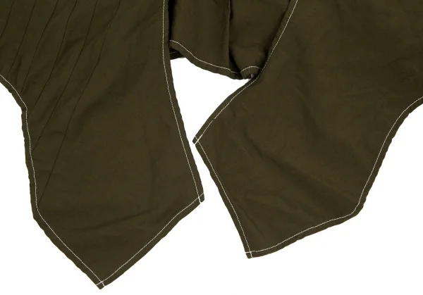 トリココムデギャルソンtricot COMME des GARCONS 製品染めフリルラップスカート 抹茶F K-116109_004