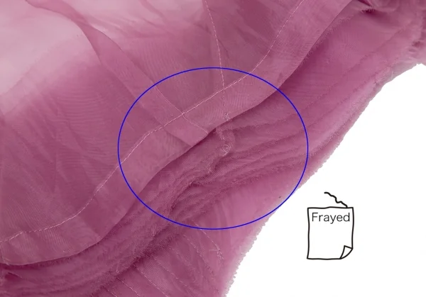 ジュンヤワタナベ コムデギャルソンJUNYA WATANABE COMME des GARCONS 裾フリルシースルーシャツ M位 紫S K-116113_015